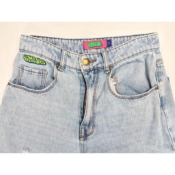 Empyre Jeans Tori Billie Wash Skate Distressed Y2K Size 3 - Picture 1 of 7